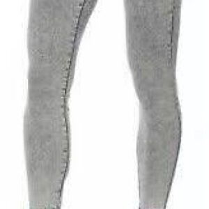 Gray Plus Size Pull Up Women's Jeans